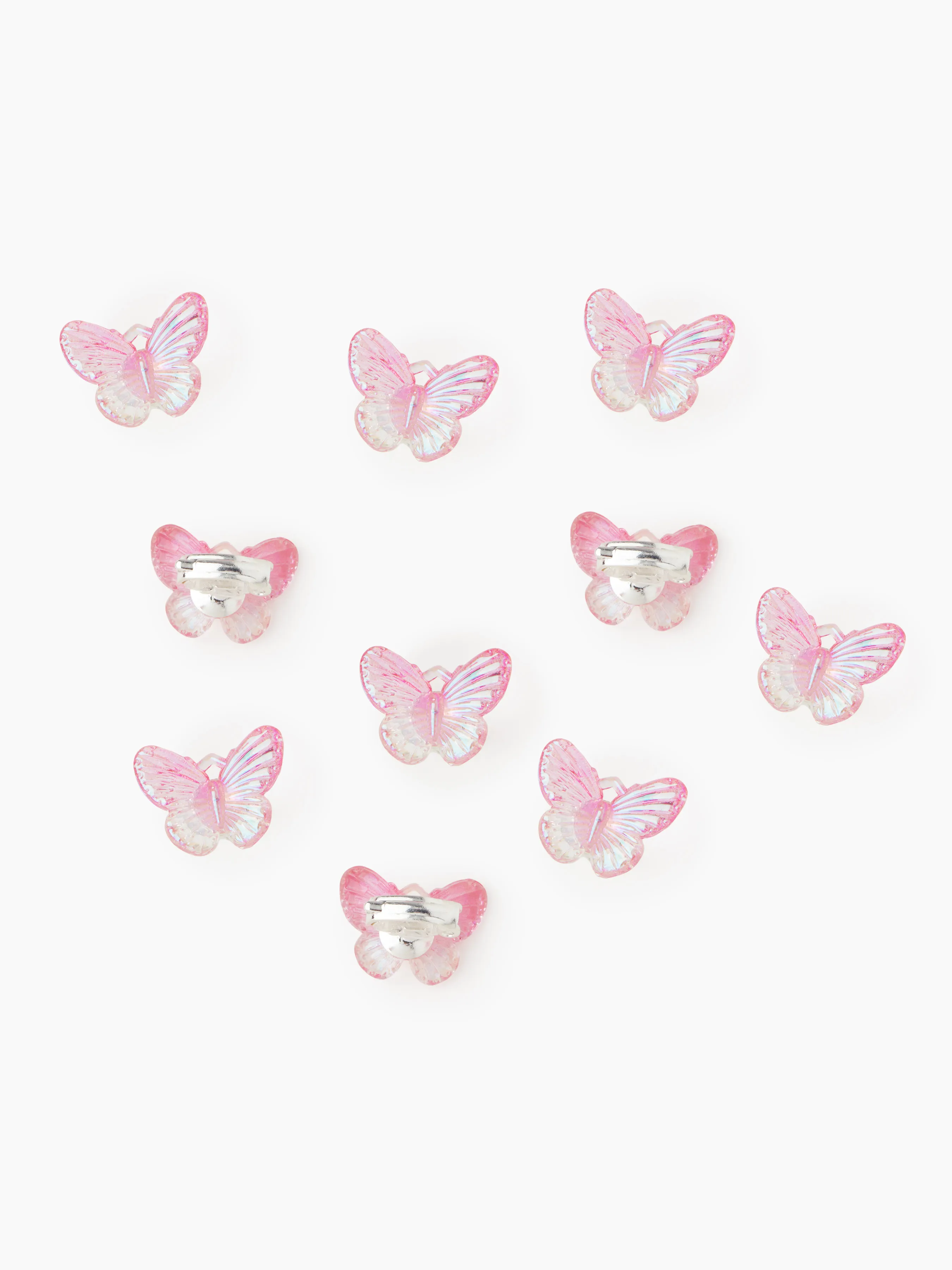 10PCS CLIPS PARA EL PELO DE MARIPOSA