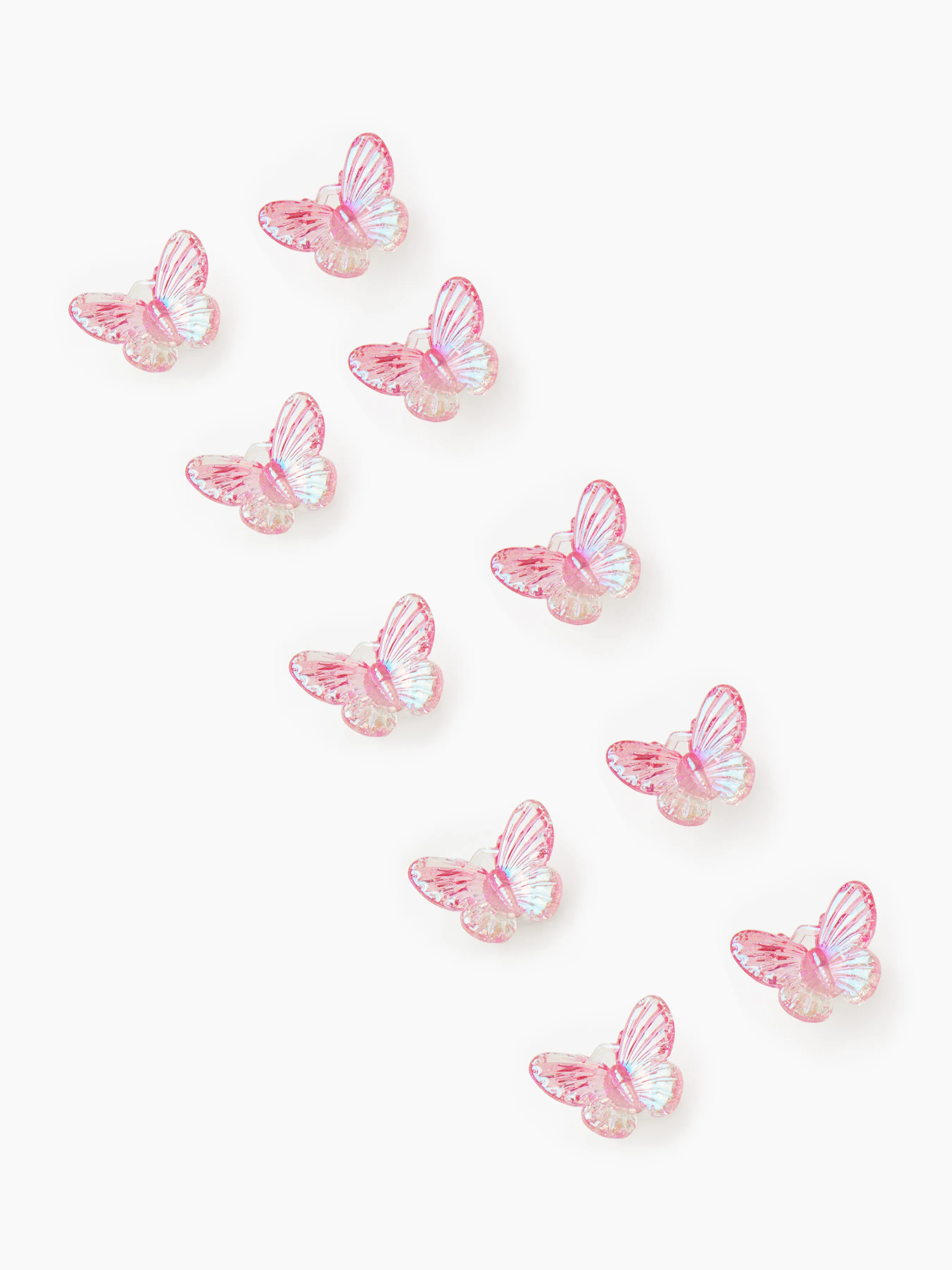 10PCS CLIPS PARA EL PELO DE MARIPOSA