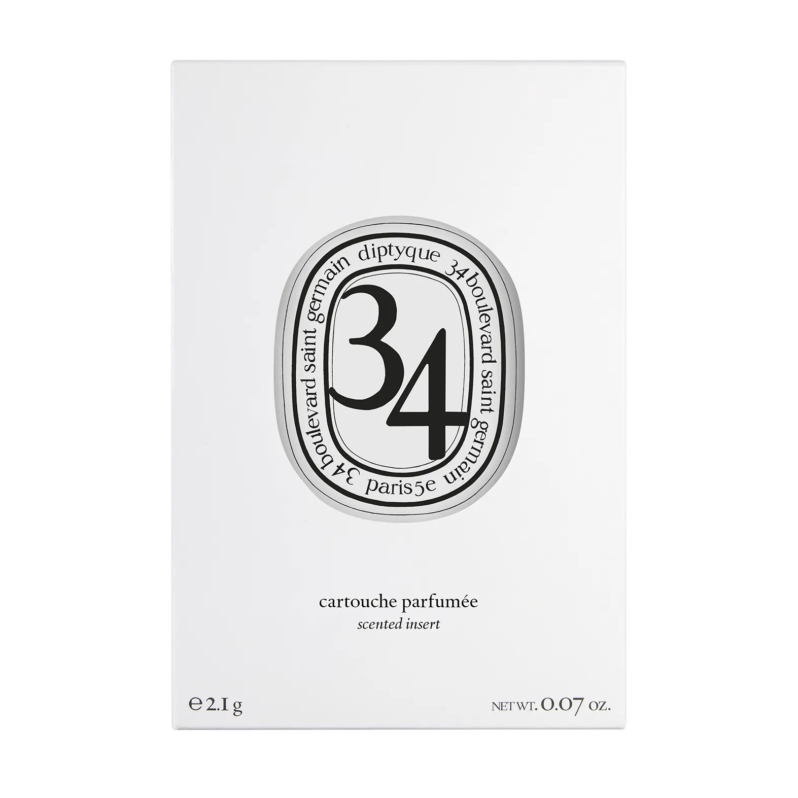 34 boulevard saint germain Diptyque Recarga perfumada para difusor eléctrico y para el coche