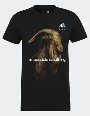 Adidas Camiseta Messi Football Goat Graphic