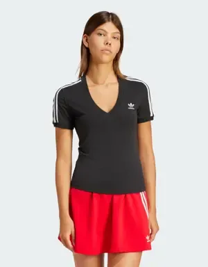 ADIDAS CAMISETA VNECK SLIM 3 BANDAS