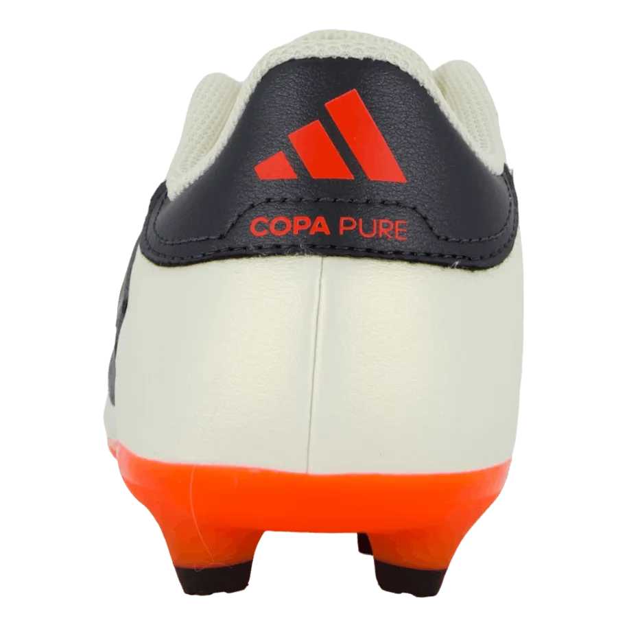 Adidas Copa Pure II League Firm Ground Boots Ivory / Core Black / Solar Red