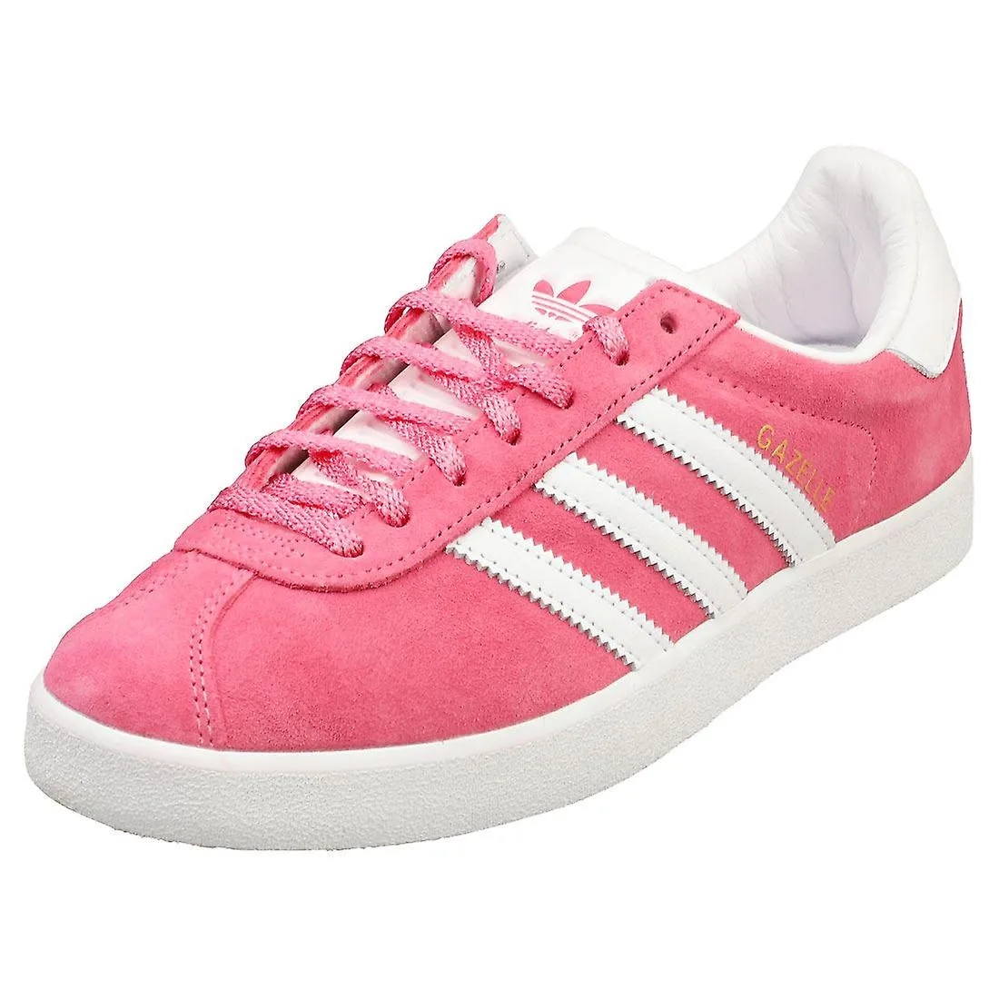 adidas Gazelle 85 Zapatillas de moda para hombre en rosa blanco