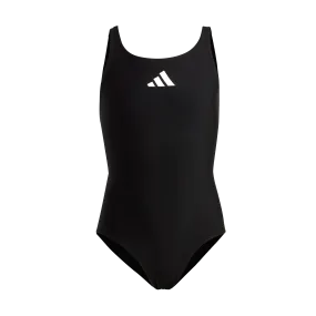 Adidas Solid Small Logo Swimsuit Black / White