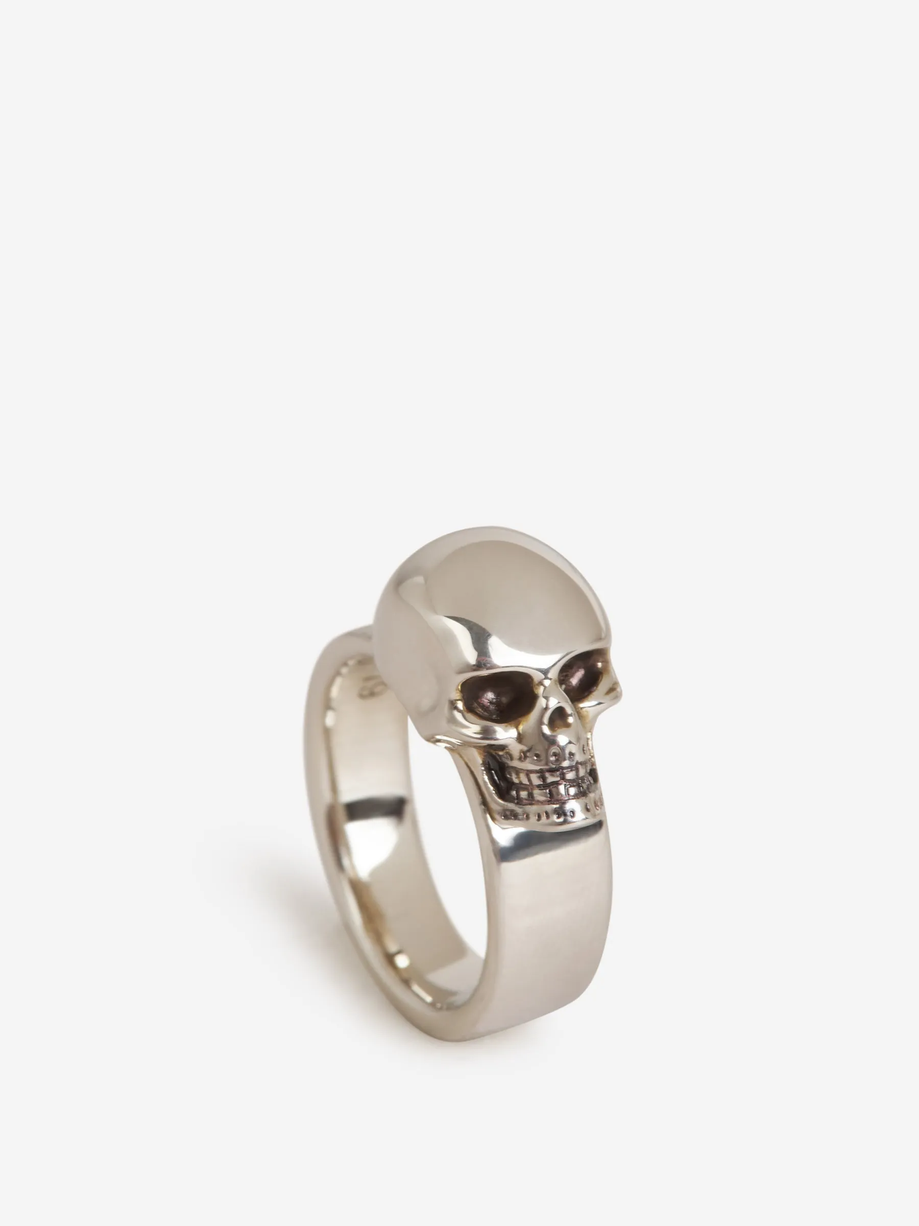 Alexander McQueen Anillo The Side Skull