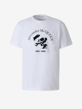 Alexander McQueen Camiseta Skull Logo