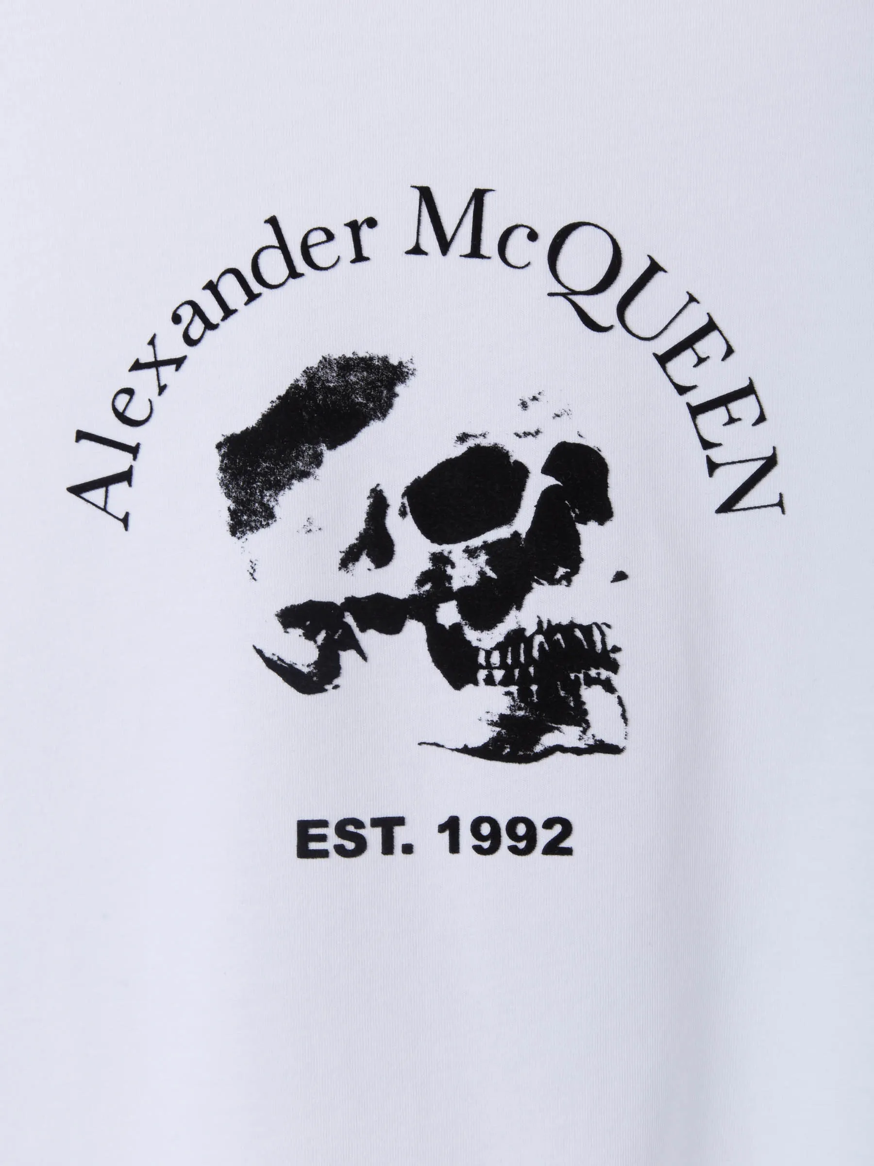 Alexander McQueen Camiseta Skull Logo