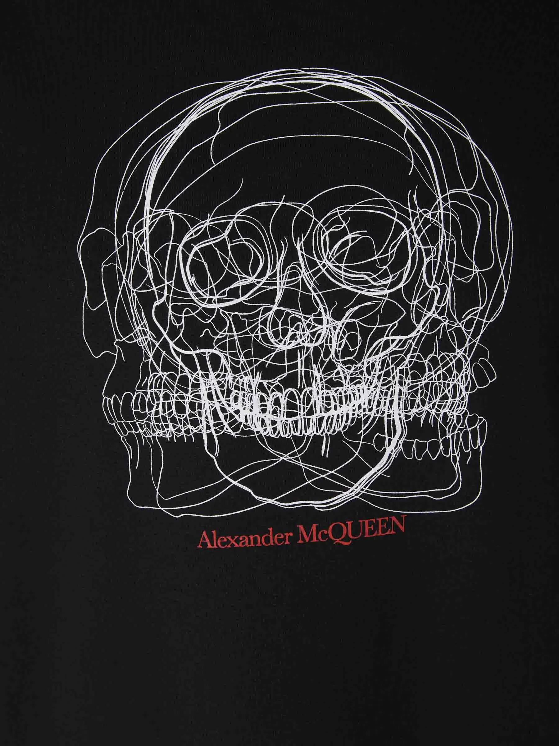 Alexander McQueen Camiseta Skull Sketch