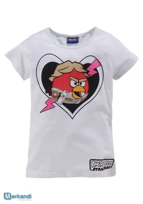 Angry Birds Camisa Niñas Ropa infantil