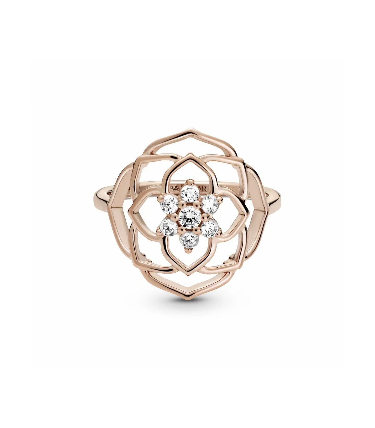 Anillo Pandora Rose Declaración Pétalos de Rosa - 189412C01