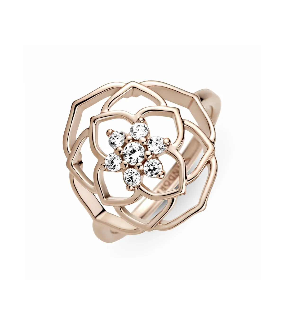 Anillo Pandora Rose Declaración Pétalos de Rosa - 189412C01