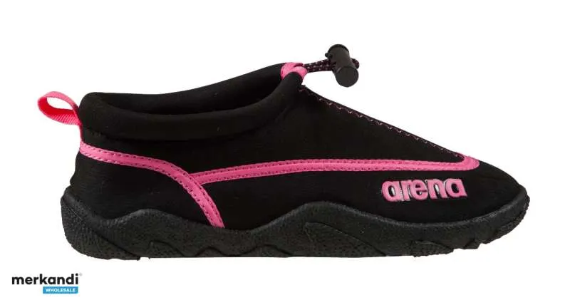 ARENA ZAPATOS DE AGUA CORALES LAZO PARA MUJER NEGRO-FUCSIA TALLA 40 1E180/90