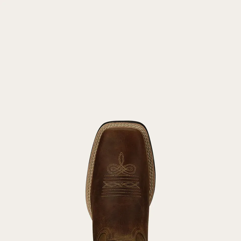 Ariat Round Up Wide Square Toe Western Boot