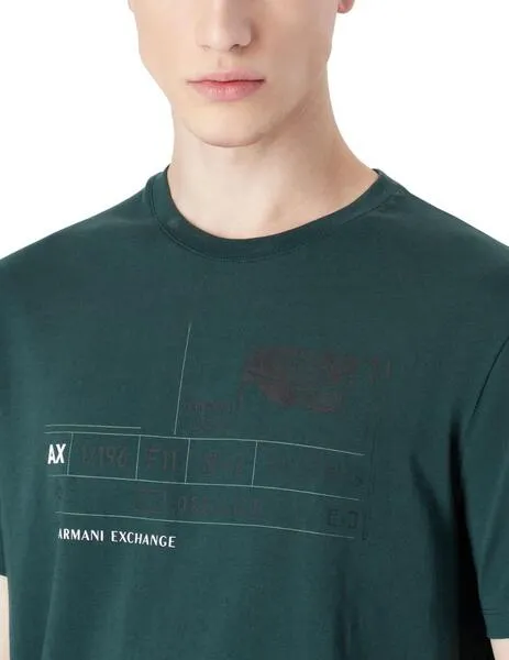 ARMANI TSHIRT GREEN GABLES