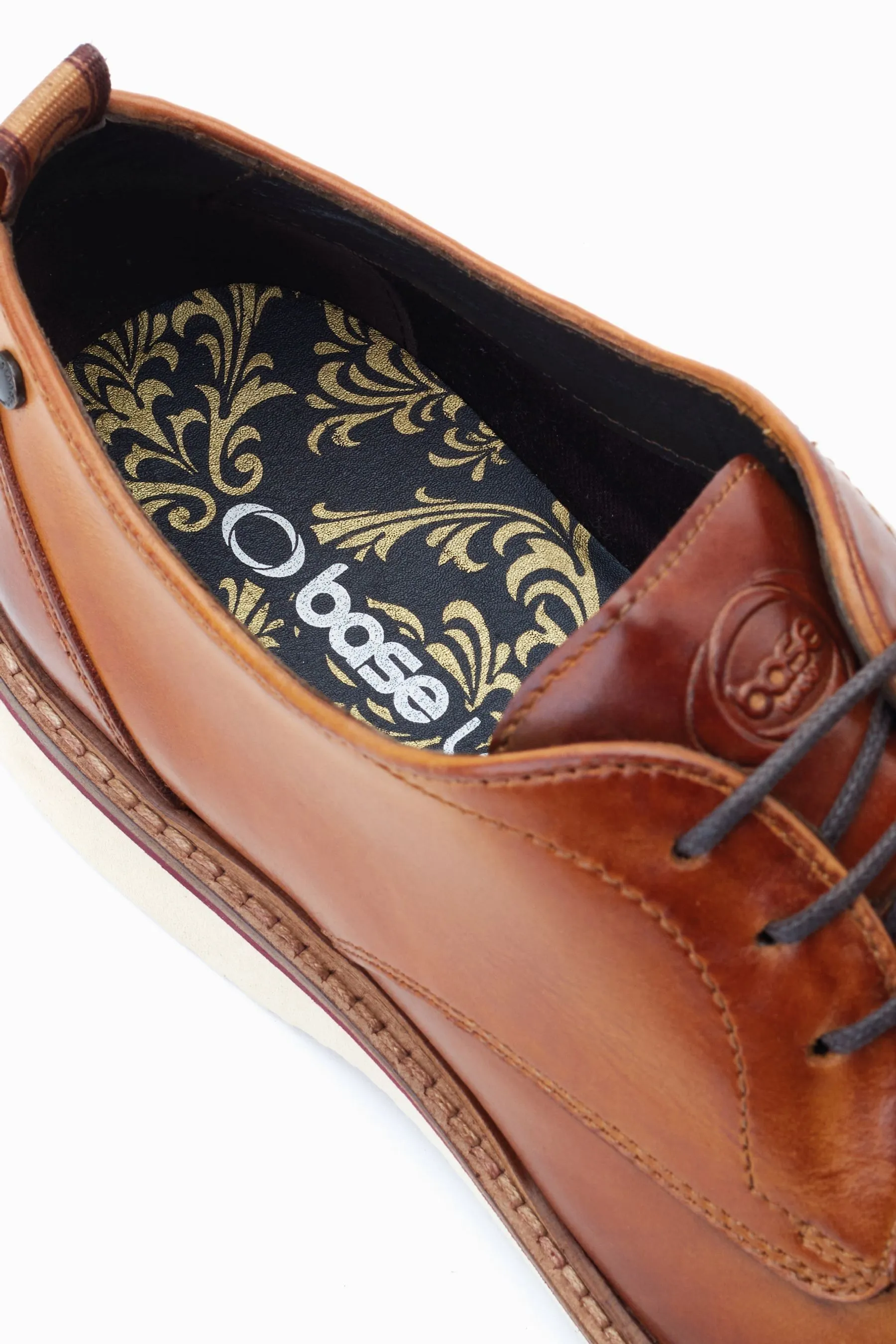 Base London Woody Lace Up Derby Shoes