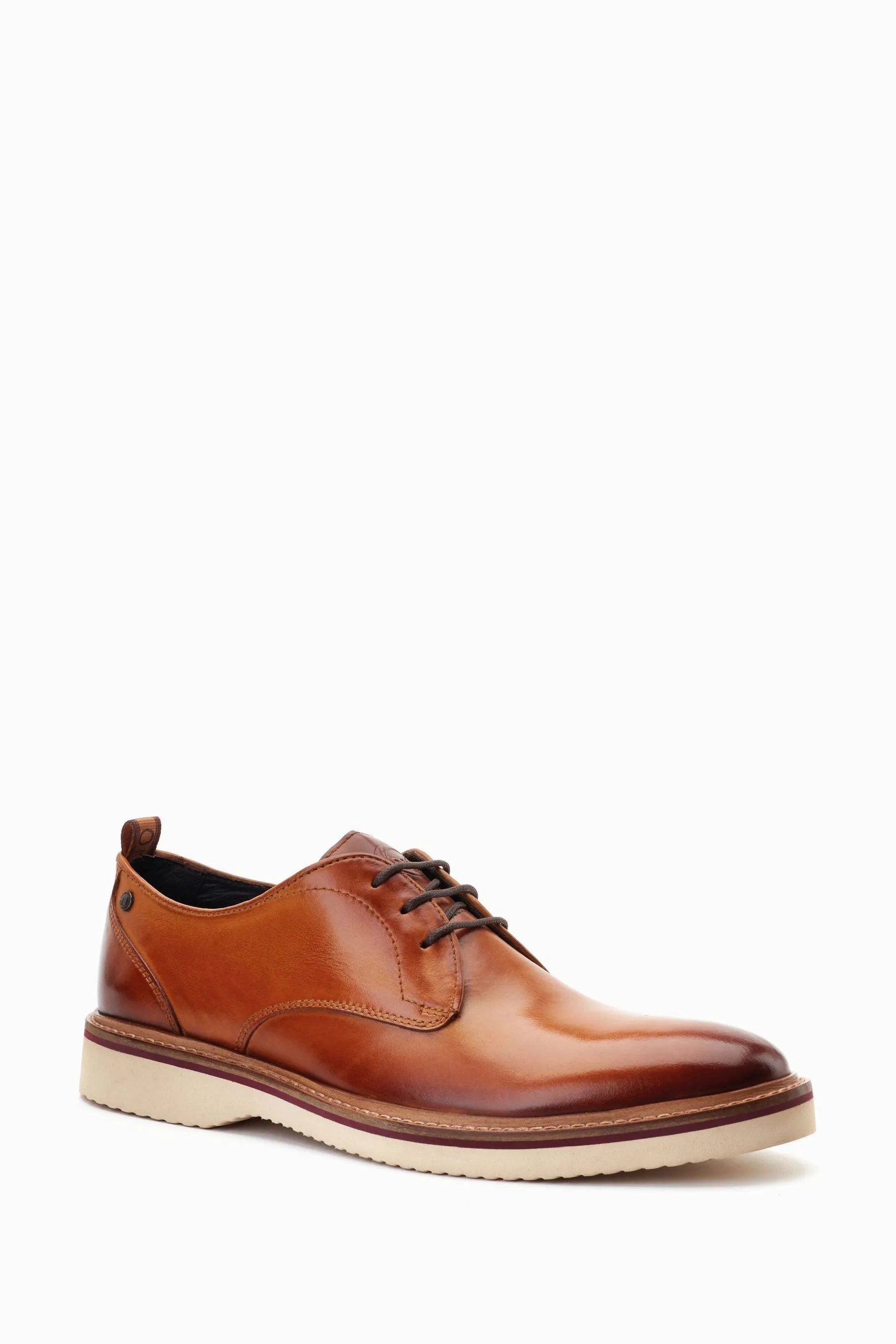 Base London Woody Lace Up Derby Shoes