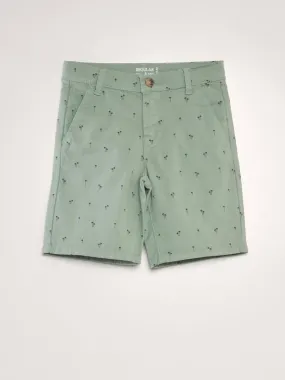 Bermudas tipo chino rectas - VERDE