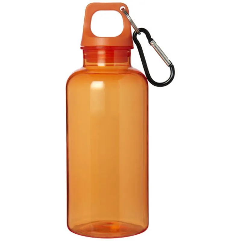 Bidón deportivo rPET 400 ml. con mosquetón Oregon