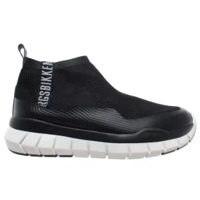 BIKKEMBERGS Zapatos Hombre Sneakers Slip On Fighter Low Shoe Fabric Tpu Black