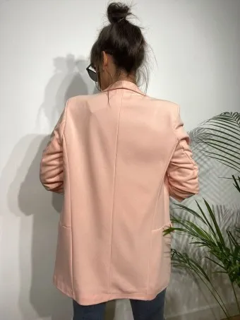 Blazer Frunces BIANCA Rosa Peach