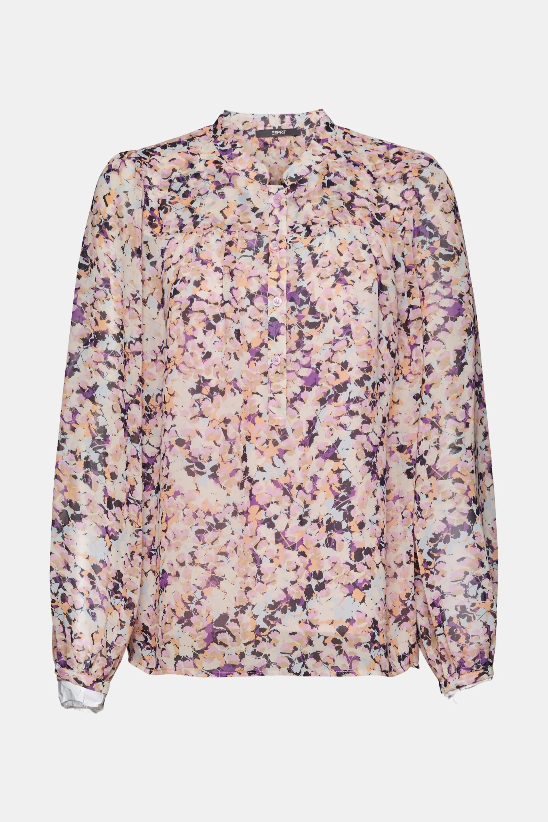 Blusa de gasa con estampado