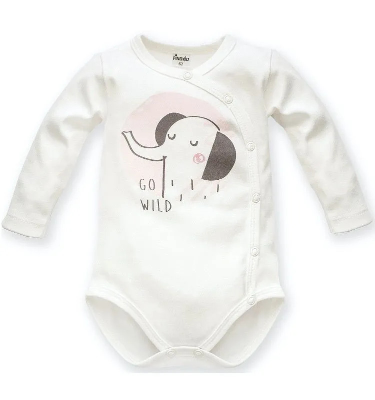 Body de elefante para bebé colección Wild Animals