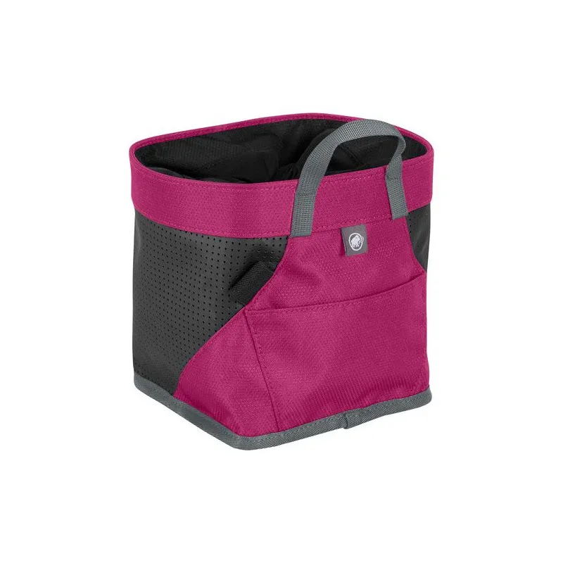 Bolsa de tiza Stitch Boulder Mammut Magenta-negro