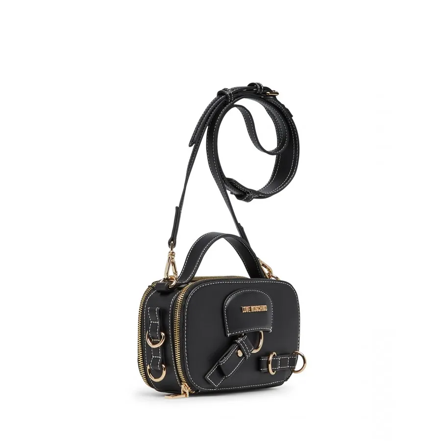 Bolsa Mujer Mano Bandolera LOVE MOSCHINO JC4282 Pu Negro Cuero Sintético