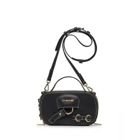 Bolsa Mujer Mano Bandolera LOVE MOSCHINO JC4282 Pu Negro Cuero Sintético