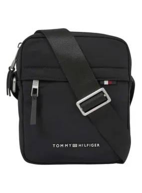 Bolso Tommy Hilfiger Signature Mini Reporter Negro Hombre