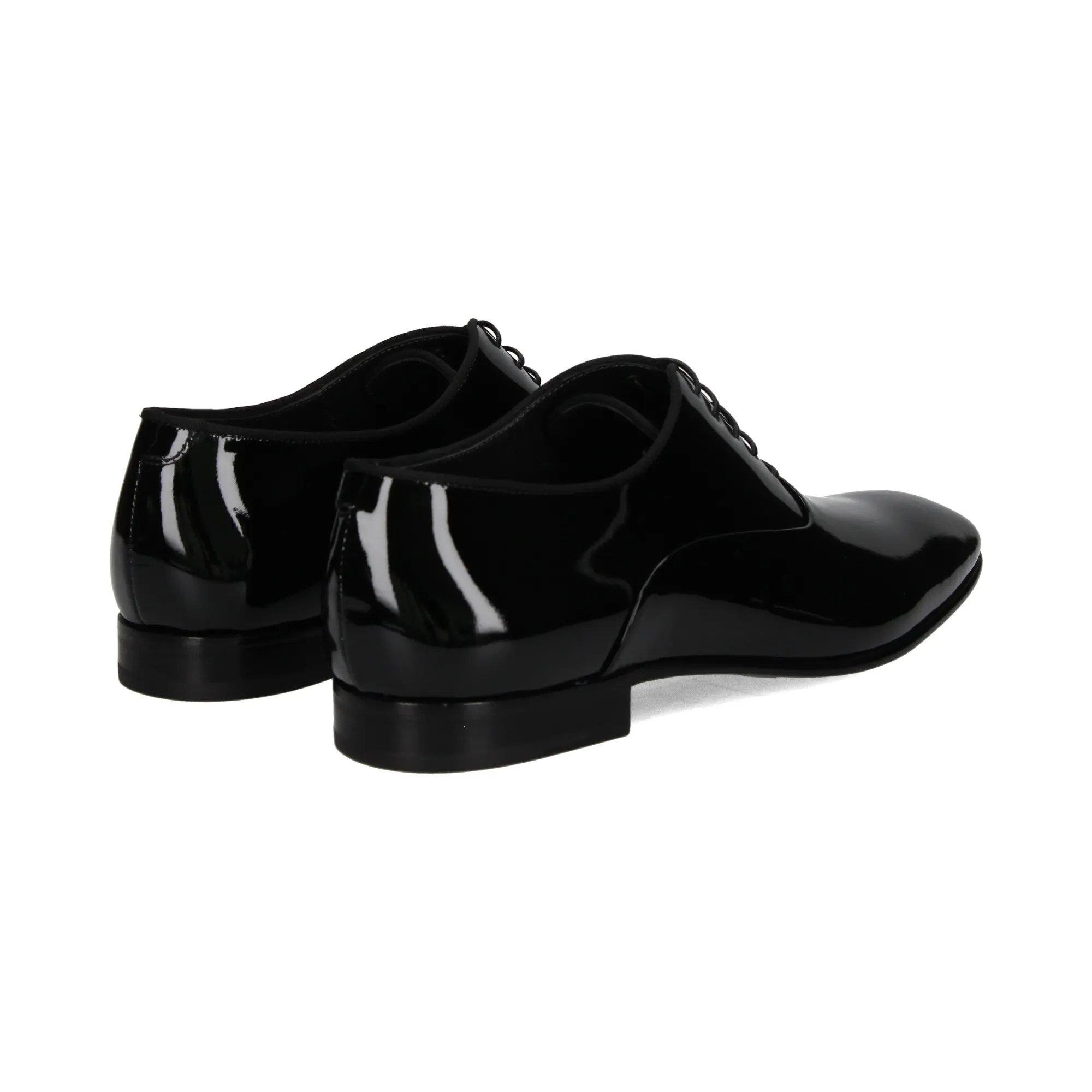 BOSS Zapatos de vestir de Hombre 001 NEGRO