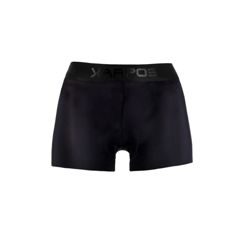 Boxer de mujer Karpos Boxer W acolchado (negro)