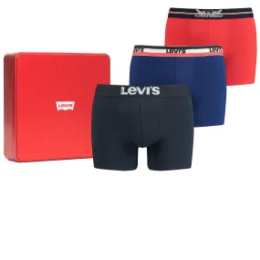 CAJA REGALO CON 3 PARES DE CALZONCILLOS HOMBRE LEVI'S