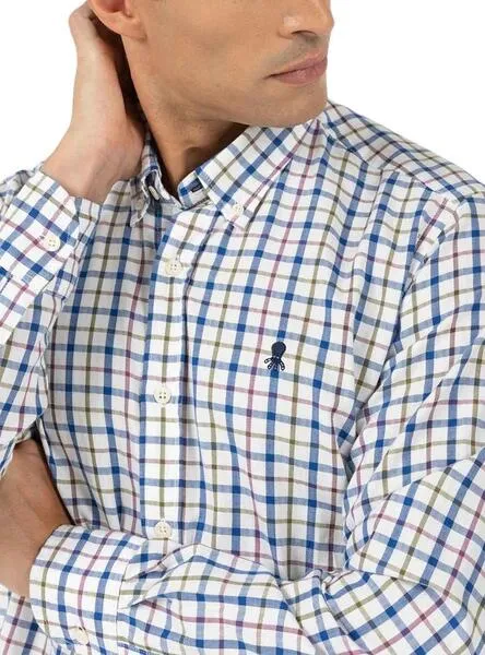 Camisa El Pulpo Multi Cuadros para Hombre