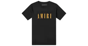 Camiseta AMIRI CORE LOGO Negro Naranja 