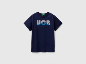 Camiseta de 100 % algodón orgánico con logotipo