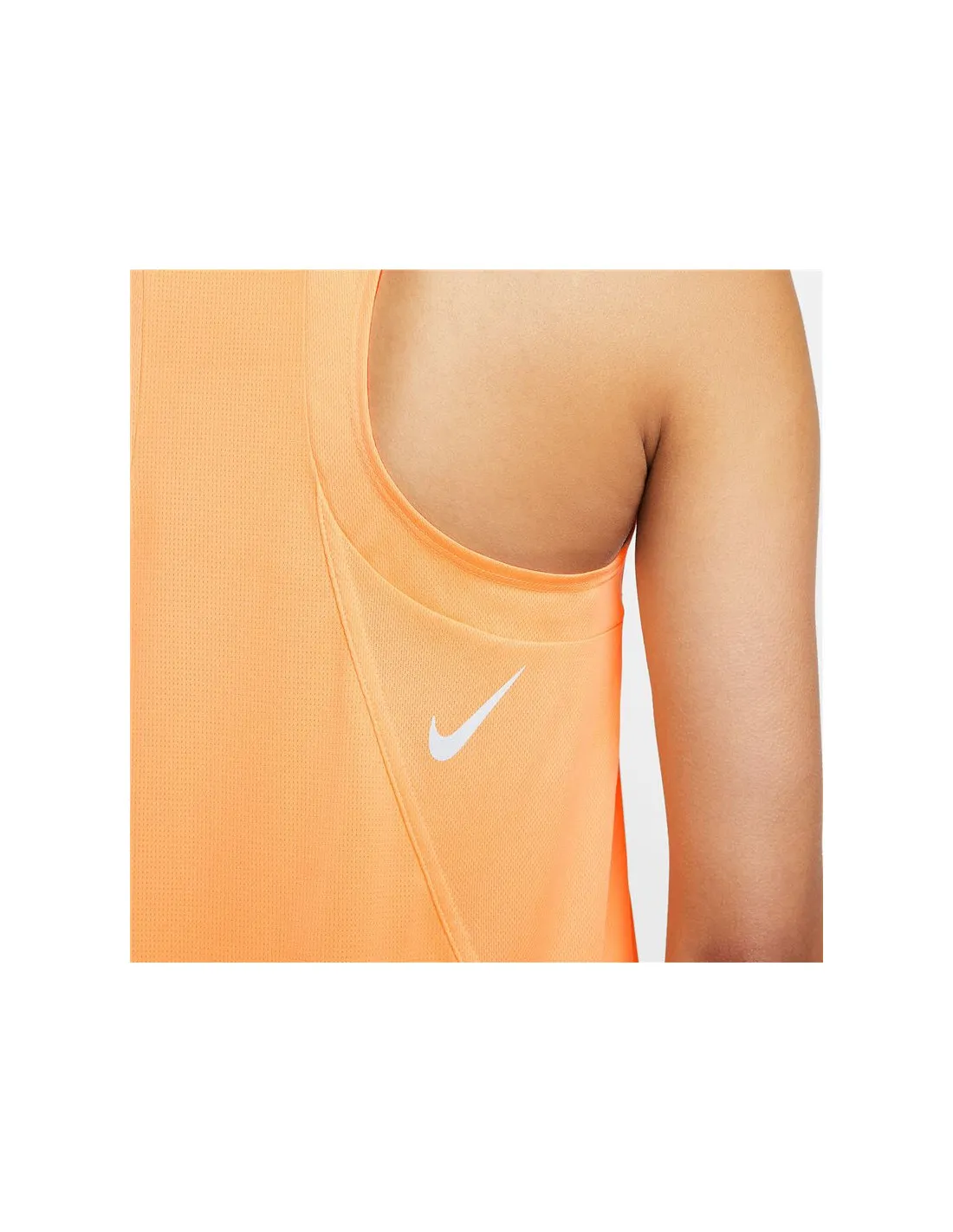 Camiseta de running Nike Dri-FIT Race Mujer Orange