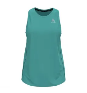 Camiseta de tirantes para correr Odlo Zeroweight Engineered Chill-Tec (jaded Melange) Mujer