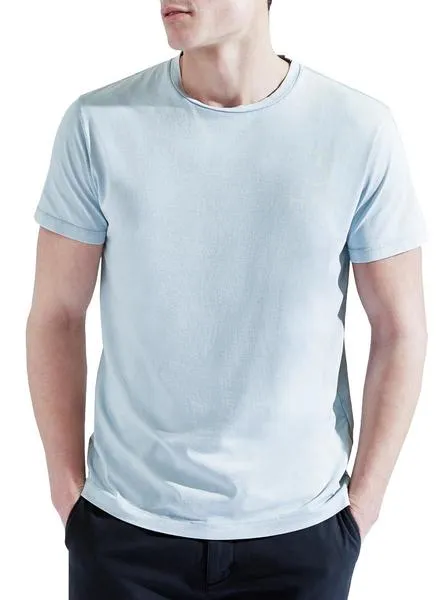 camiseta hackett three azul para hombre