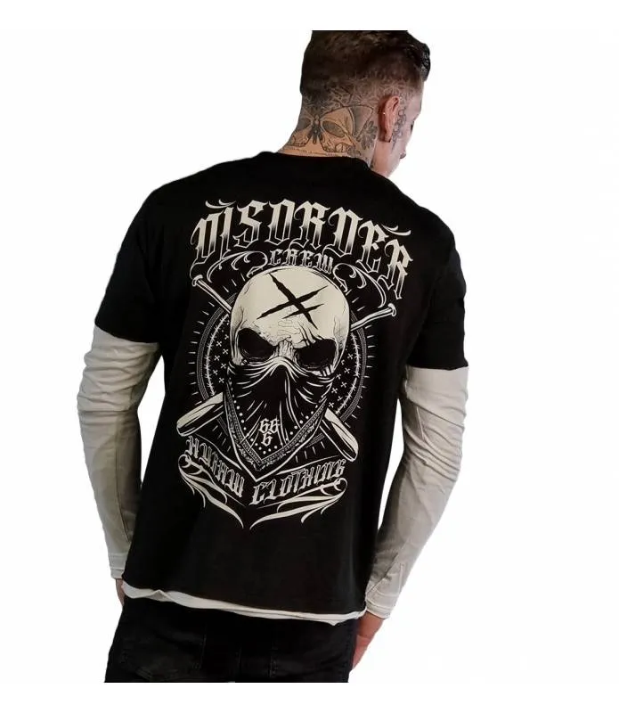 Camiseta Hombre Disorder Crew manga Larga HYRAW FW22-M26