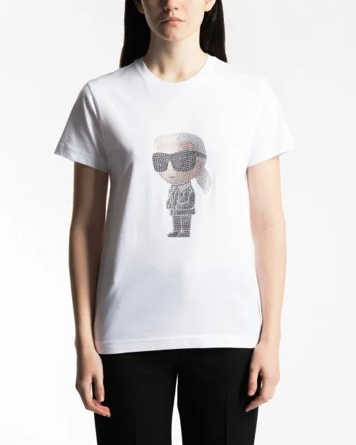 Camiseta Karl Lagerfeld 230W1770 Blanco