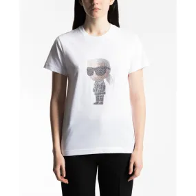 Camiseta Karl Lagerfeld 230W1770 Blanco