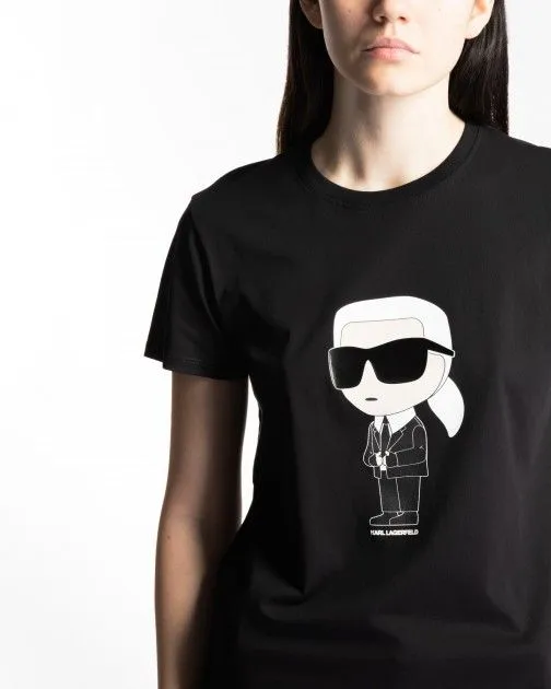 Camiseta Karl Lagerfeld Ikonik 2.0 Karl Negro