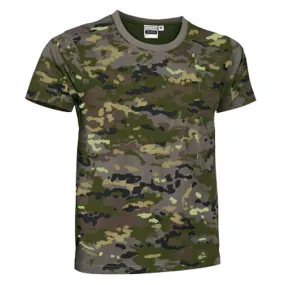 Camiseta manga corta camuflaje