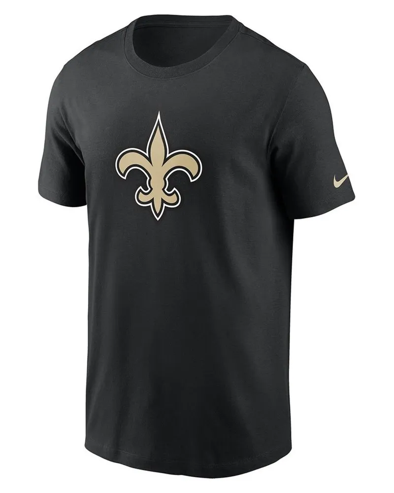 Camiseta nike negra saints essential logo tee