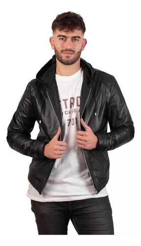 Campera De Cuero Vacuno 100% Legitimo De Hombre - Art: 06