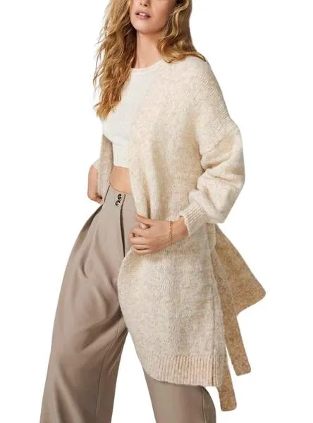 Cardigan Only Celina Life Beige Para Mujer