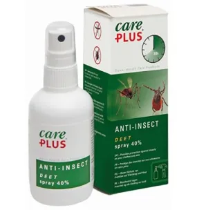 CAREPLUS Deet spray anti-insectos 40% (60ml)