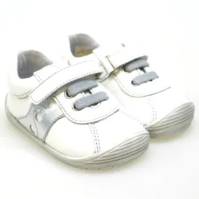 CARRILEZapato deportivo para bebé primeros pasos Blanco/Plata