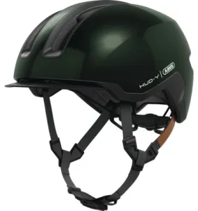 Casco de bicicleta Abus HUD-Y (Verde musgo)